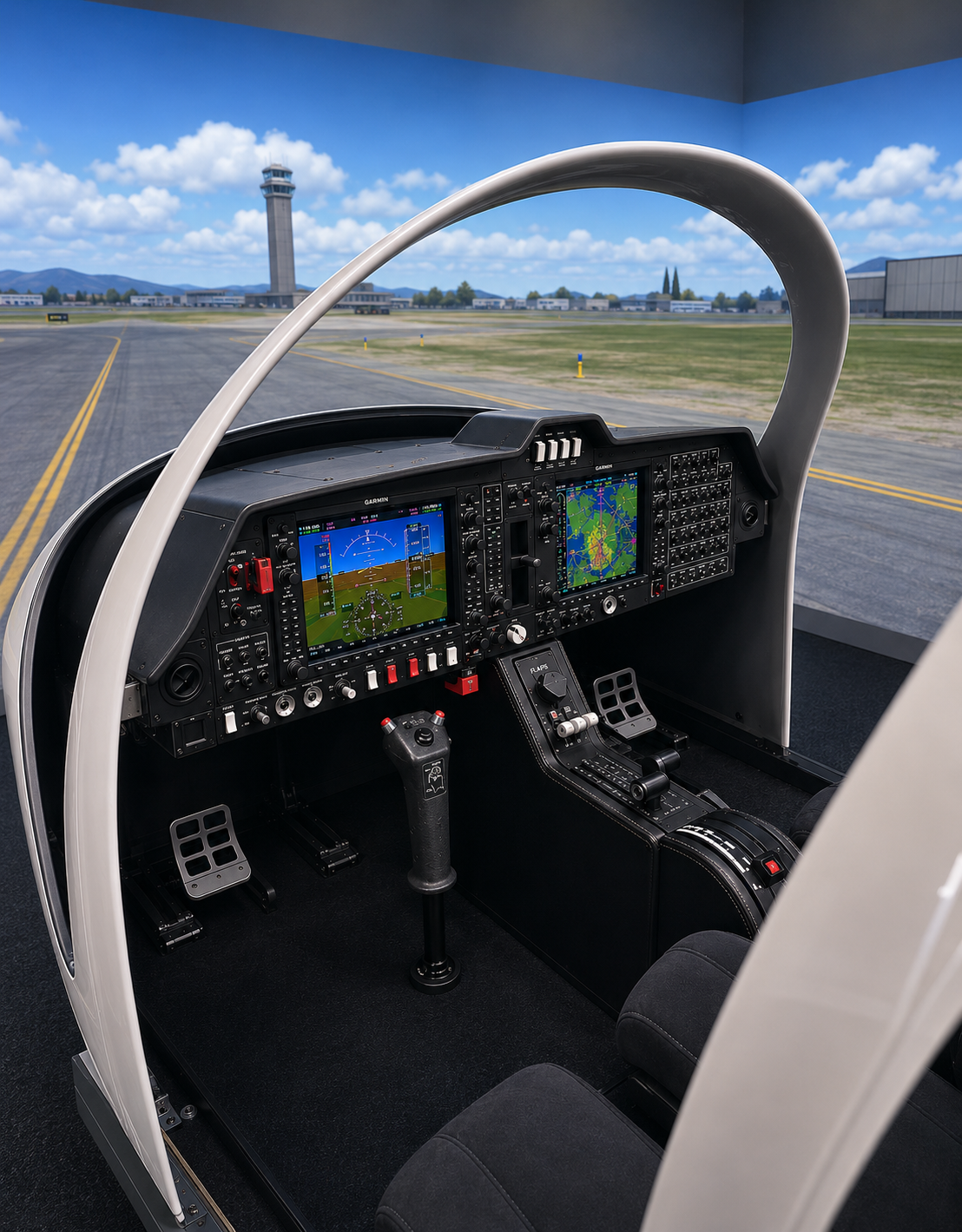 Citation Mustang simulator
